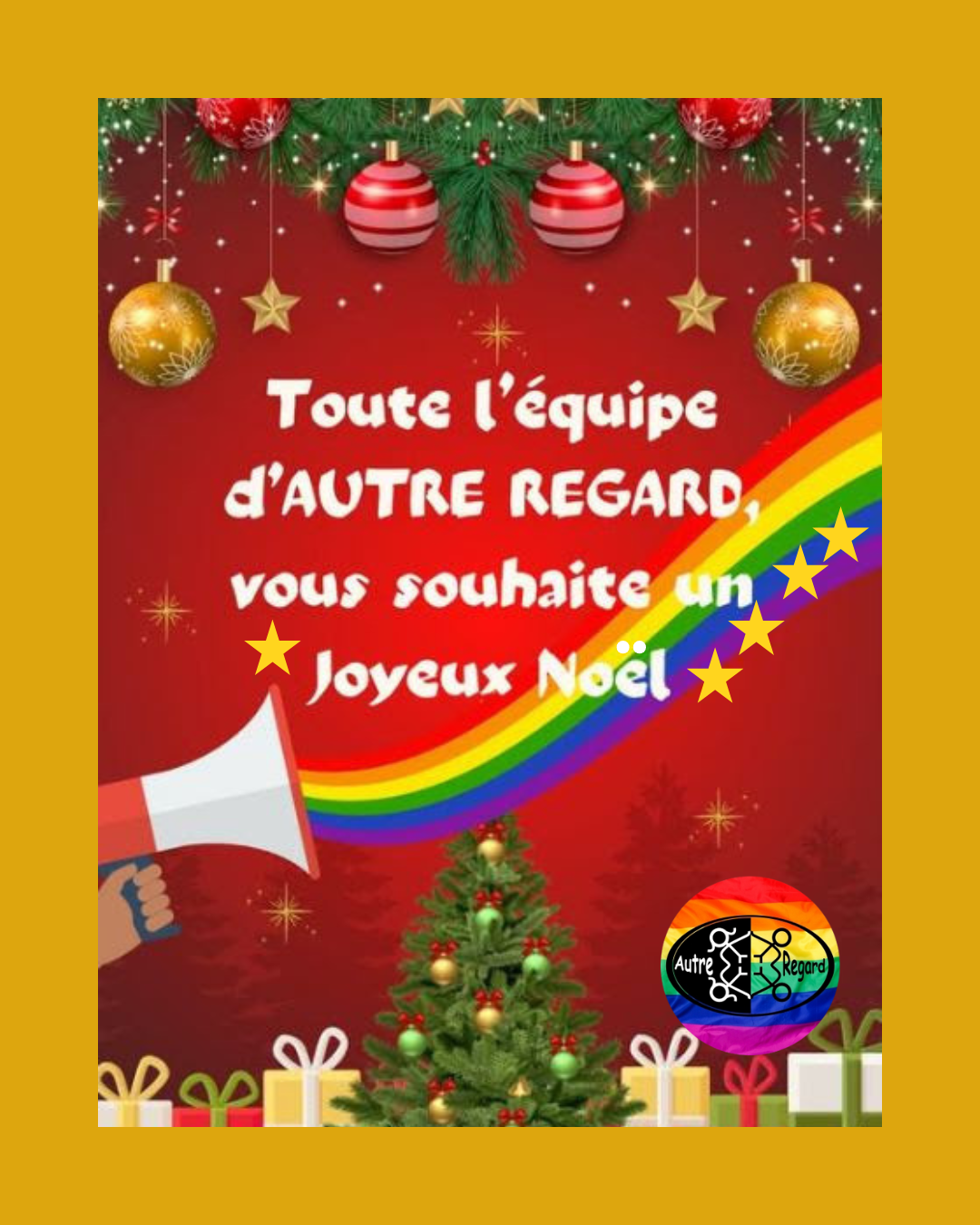 Toute l'équipe d'Autre Regard vous souhaite un joyeux Noël !
